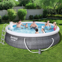 Bazén Bestway Fast Set Ø457x 1,07 cm | komplet set s filtrací