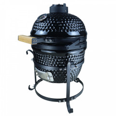 Litinový zahradní BBQ gril | černý č.2