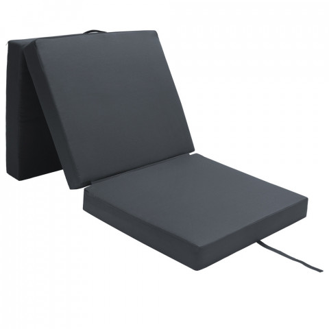 Skládací matrace 190 x 70 x 10 cm | antracit č.7