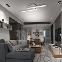 Designové stropní LED osvětlení Pinner | 46 x 7 x 4,5 cm č.2