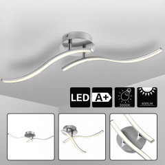 Designové stropní LED osvětlení Ny Bolge | 55 x 12 x 9 cm