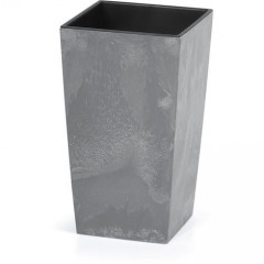 Plastový květináč 26,5 x 26,5 x 50 cm 26L | antracit