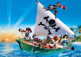 Playmobil 70151 Pirátská loď s podvodním motorem č.2