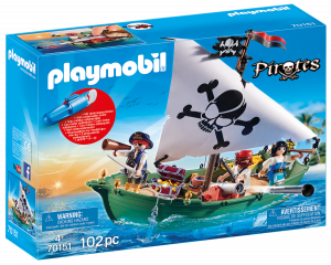 Playmobil 70151 Pirátská loď s podvodním motorem č.1