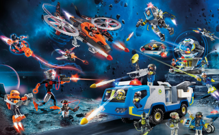 Playmobil 70018 Vesmírná policie - Nákladní vůz č.3