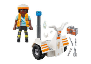 Playmobil 70052 Zásahová dvoukolka záchranářů se světly č.2