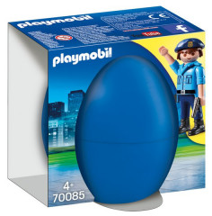 Playmobil 70085 Velikonoční vejce Policista se psem č.1