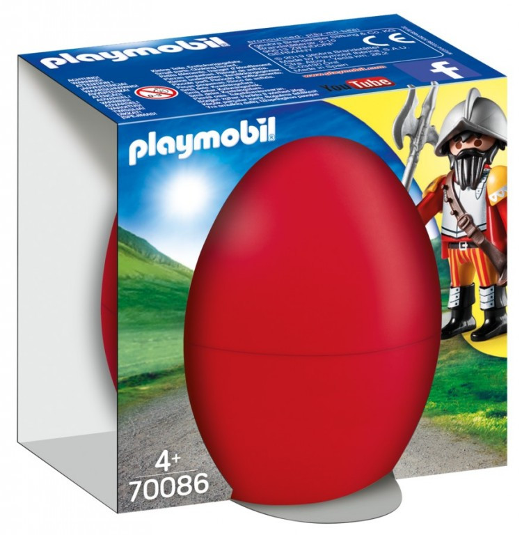 Playmobil Playmobil 70086 Rytíř s kanonem - vajíčko