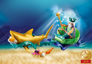 Playmobil 70097 Král moří se žraločím kočárem č.2