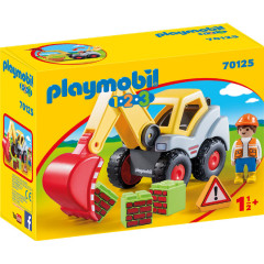 Playmobil 1.2.3 70125 Lžícový bagr č.1