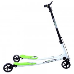 Skládací koloběžka se třemi koly, zelená č.1