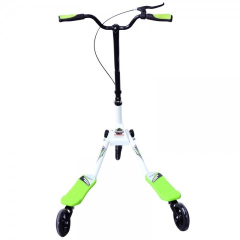 Skládací koloběžka se třemi koly, zelená č.4