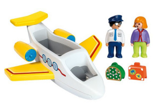 Playmobil 1.2.3 70185 Letadlo s pasažérem č.2