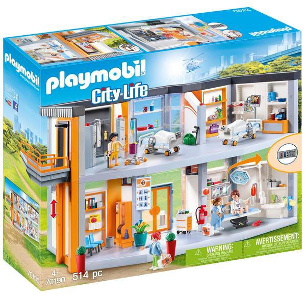 Playmobil Playmobil 70190 Velká nemocnice s vybavením