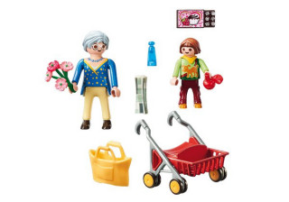 Playmobil 70194 Babička s chodítkem č.2