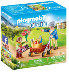 Playmobil 70194 Babička s chodítkem č.1