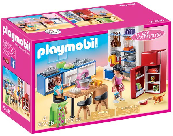 Playmobil Playmobil 70206 Rodinná kuchyně