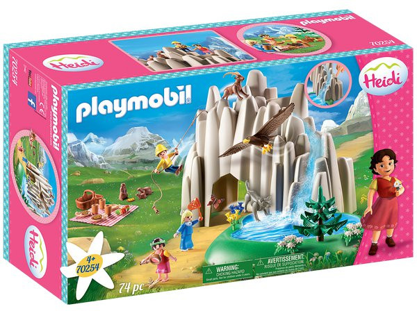 Playmobil Playmobil 70254 Jezerní louka s Heidi, Petrem a Klárou
