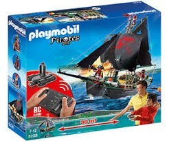 Playmobil 5238 Pirátská loď s motorem na RC ovládání č.1