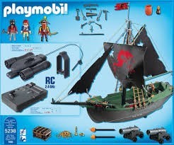Playmobil 5238 Pirátská loď s motorem na RC ovládání č.2