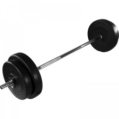 Rovná obouruční činka | 30 kg č.1