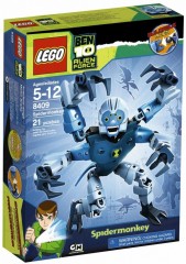 LEGO Ben 10 Alien Force 8409 Spidermonkey č.1