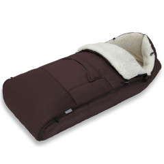 Dětský fusak do kočárku 90 cm | hnědý