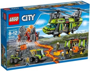 LEGO City 60125 Sopečná nákladní helikoptéra