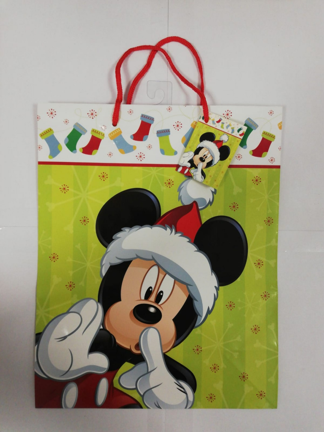 Goleto Dárková taška Mickey 32 x 26 x 13 cm | 5 kusů