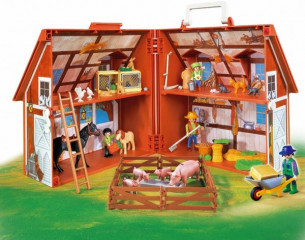 Playmobil 4142 Přenosná farma č.2