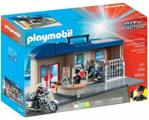 Playmobil 5689 Přenosná policejní stanice č.1