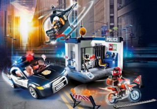 Playmobil 70326 Policie s autem a helikoptérou č.2