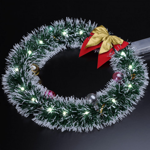 Vánoční LED věnec Ø 32cm | 20 LED č.4