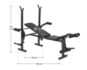 Bench posilovací lavice ProfiGym 1000 č.2