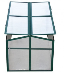Zahradní polykarbonátový skleník | 130 x 70 x 61 cm č.3