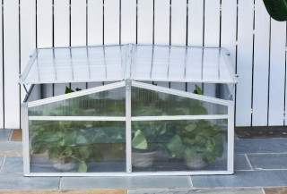 Zahradní polykarbonátový skleník | 100 x 100 x 48 cm č.1