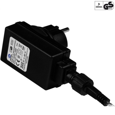 Vánoční LED osvětlení 20 m | studená bílá 200 LED | zelený kabel č.7