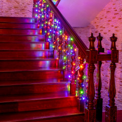 Vánoční LED osvětlení 5 m 50 LED s ovladačem | vícebarevné č.3