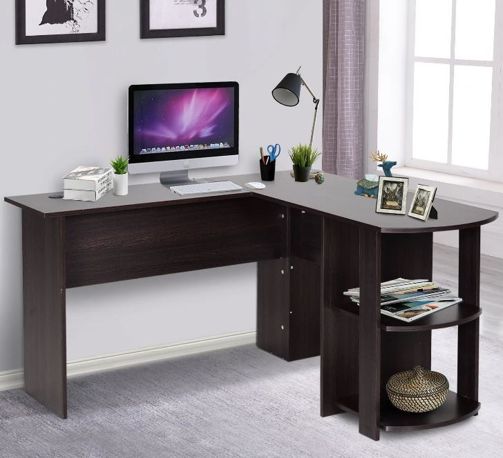Kancelářský PC stůl GOLETO FABIAN GL1360