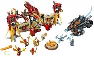 LEGO Chima 70146 Létající ohnivý chrám Fénix č.2