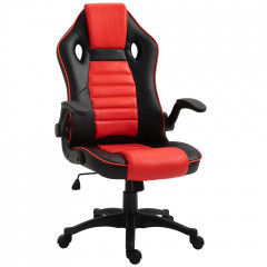 Herní židle Vinsetto | černo-červená č.2