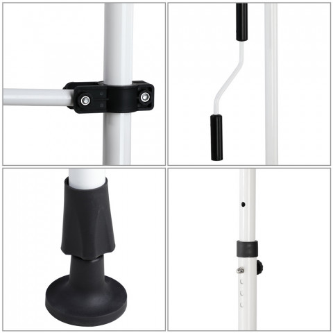 Teleskopická markýza 350 x 176-305 cm | béžová č.6