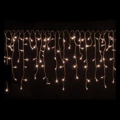 Vánoční LED řetěz déšť 10 m | teplá bílá 400 LED