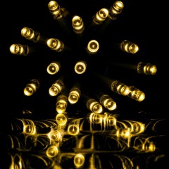 Vánoční LED řetěz déšť 10 m | teplá bílá 400 LED č.3