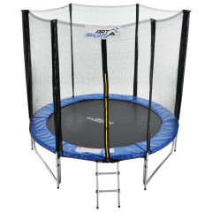 Trampolína Jampino s ochrannou sítí a žebříkem | Ø 244 cm