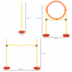 Agility překážky pro psy 3v1 č.2