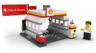 LEGO Shell Ferrari 40195 Shell Station č.2