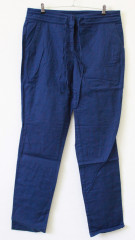 Dámské plátěné kalhoty | Tmavě modré č.1