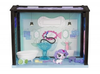 Littlest Pet Shop Zvířátko s domečkem - lázně č.1