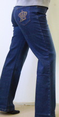 Dámské džíny | Tmavě modré č.3